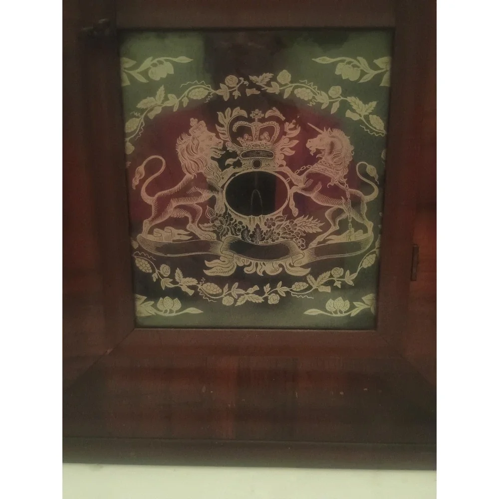 antique wall clock working